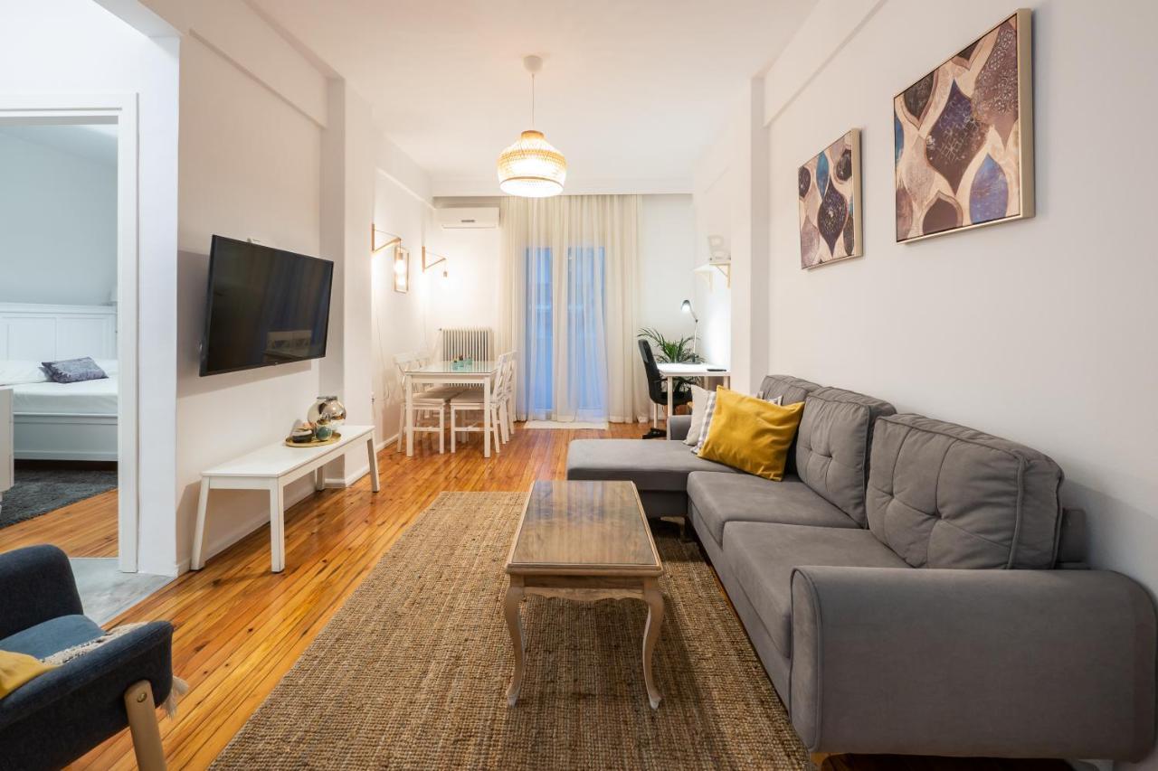 Ikos Central Spacious Apartment Tessalónica Exterior foto